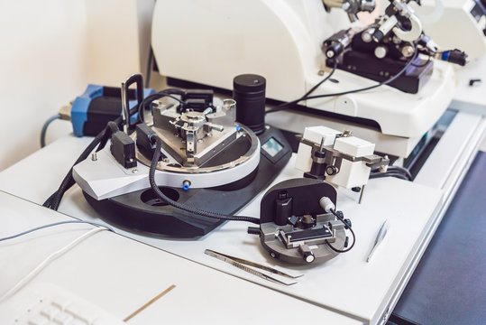 Atomic Force Microscope In A Laboratory