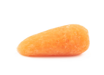 Baby carrot isolated