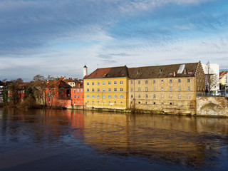 Obraz premium Stadtansicht Schweinfurt, Unterfranken, Bayern, Deutschland