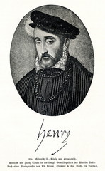 Henry II of France, portrait by François Clouet (from Spamers Illustrierte  Weltgeschichte, 1894, 5[1], 509)
