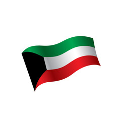 Kuwait flag, vector illustration