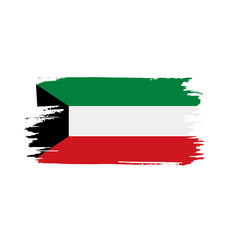 Kuwait flag, vector illustration