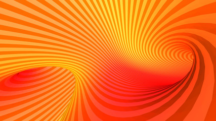 vector optical illusion, twisted abstraction, background of colored triangles © samserius