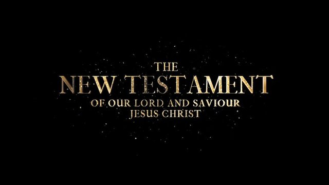 The New Testament + Alpha Channel