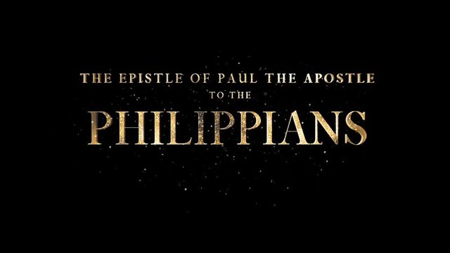 The Epistle Of Paul The Apostle To The Philippians + Alpha Channel