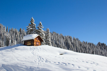 Winter holiday house