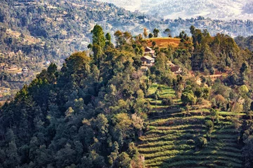 Papier Peint photo Népal Landscape East of Kathmandu, Nepal