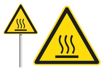 Heiße Oberfläche / Verbrennungsgefahr  © rosifan19