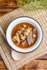 Goulash soup.