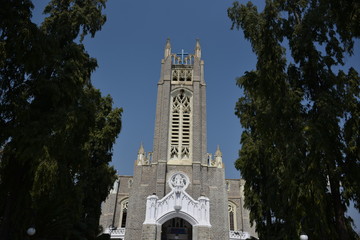 Medak Cathedral at Medak, Telangana, India