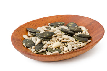 Saatenmischung, Holzschälchen