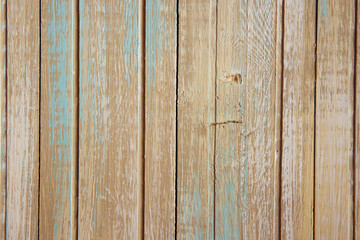 Wooden background. Texture of painted wooden boards