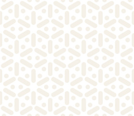 Vector seamless pattern. Modern stylish abstract texture. Repeating geometric tiles