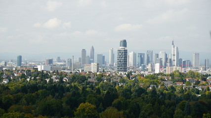 Obraz premium Panorama Frankfurt