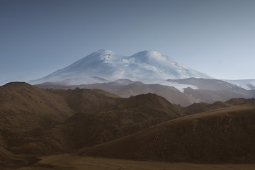 Elbrus - highest mountain in Europe.