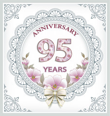 95 years anniversary
