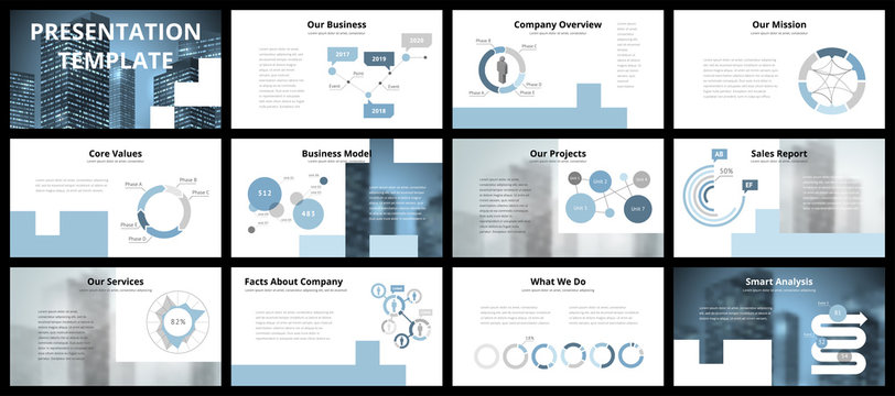 Business presentation templates