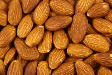 Almonds for background