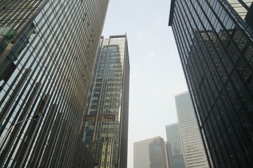 Obraz na płótnie Canvas City commercial buildings in chongqing,china