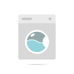 Washing machine icon vector