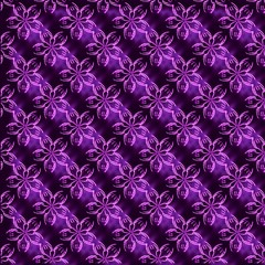 black and purple hand drawnd flowers pattern illustration 