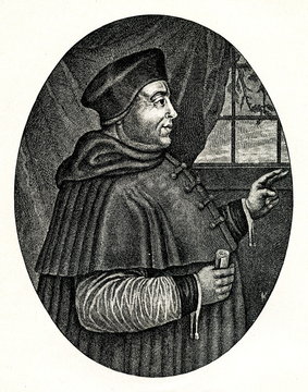 Thomas Wolsey, English churchman, statesman and cardinal (from Spamers Illustrierte Weltgeschichte, 1894, 5[1], 580)