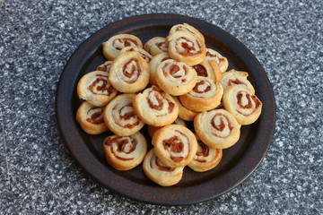 Pizzaschnecken mit Speck