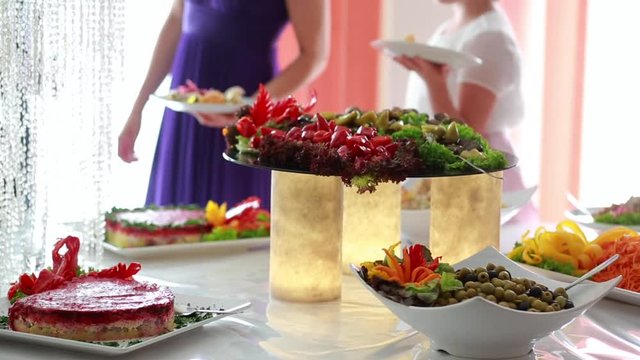 catering wedding buffet for events