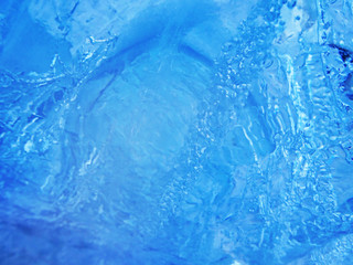 Colorful ice. Abstract ice texture. Nature background.