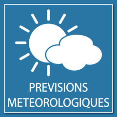 Logo prévisions météorologiques.