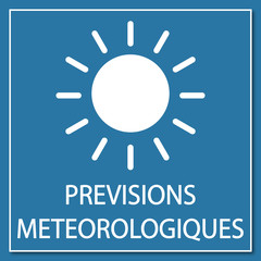 Logo prévisions météorologiques.