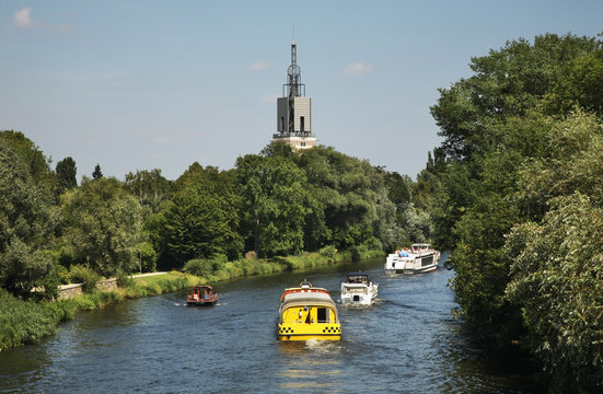 Havel river in Potsdam. State Brandenburg. Germany