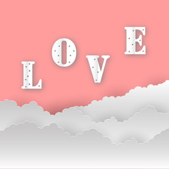 abstract love background.Love romantic messages February 14.Valentines day card,banner.Global love day.