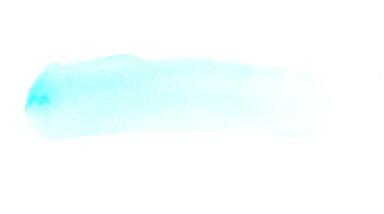 Watercolor background. Blue color