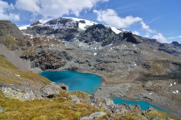 Fototapeta na wymiar Cime Bianche, Valle d'Aosta, Italy