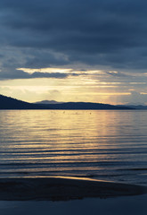 Fototapeta premium Seaside, sunset