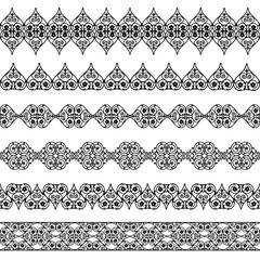 Set of borders