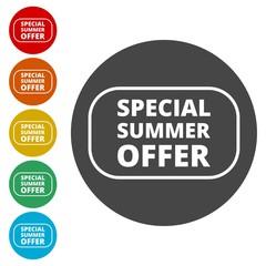 Special Summer Offer sign 