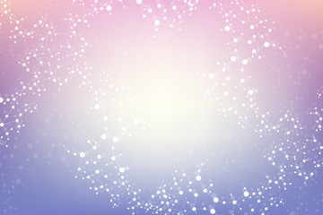 Structure molecule and communication. Dna, atom, neurons. Scientific concept for your design. Connected lines with dots. Medical, technology, chemistry, science background. Vector illustration.