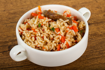 Asian rice - Plov