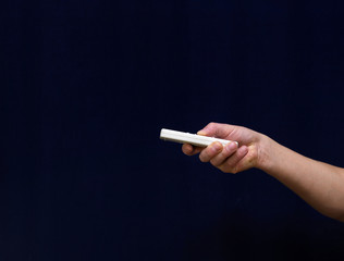 Hand With Remote Control