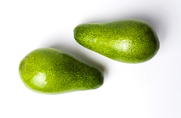 Avocado isolated on white background