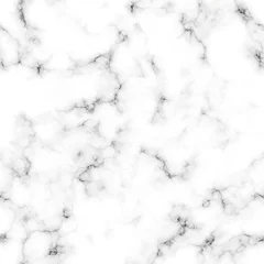 Behang Wit Marmeren naadloos vectorpatroon