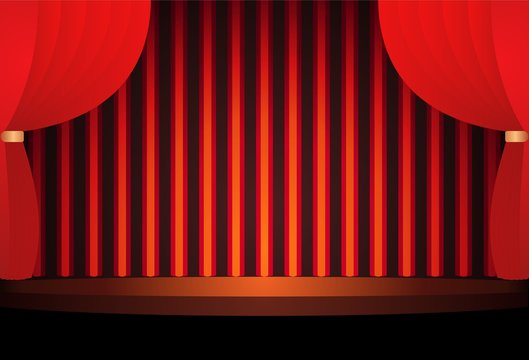 theater or cinema auditorium screen