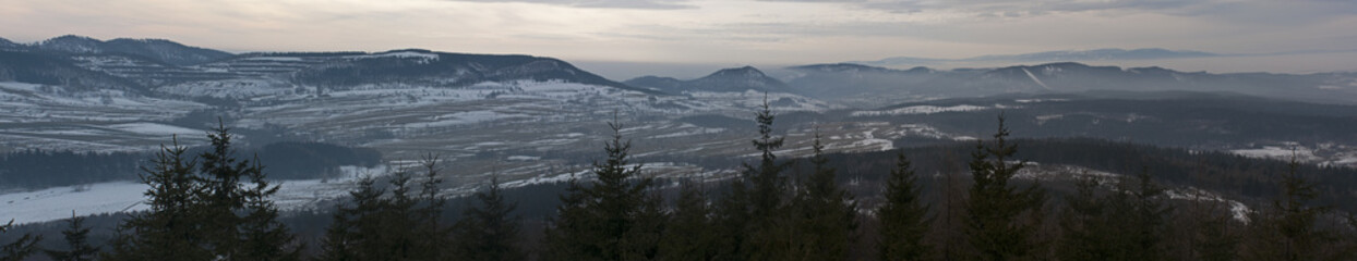 Góry Sudety - panorama