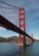 Golden Gate Bridge Span Perspective