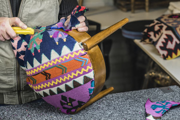 upholstery hand made