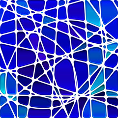 abstract vector stained-glass mosaic background