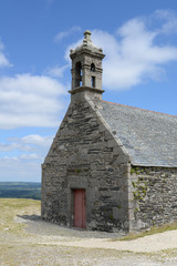 Kappele auf dem Mont Saint-Michel de Brasparts, Bretagne