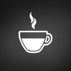 coffee cup icon vector illustration.